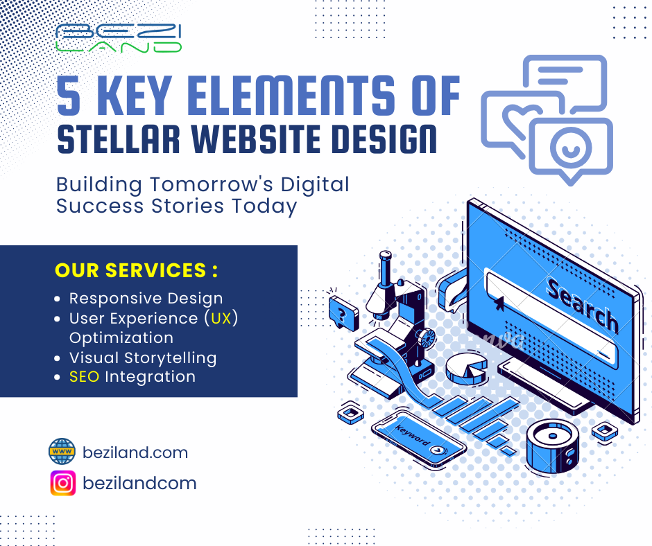 5 Key Elements of a Stellar Website Design